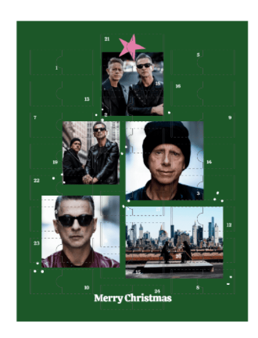 Depeche Mode Calendrier de l'avent : Memeno Mori