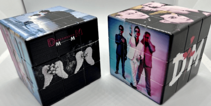 Cube photo puzzle rotatif 3D: Depeche Mode
