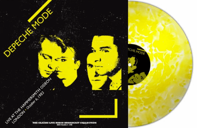 Depeche Mode - Live At Hammersmith Odeon London - 1983 [Yellow Cloudy Vinyl]