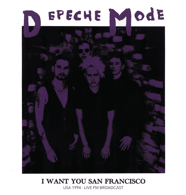 Depeche Mode - I Want You San Francisco: USA 1994 [Turquoise Vinyl] -