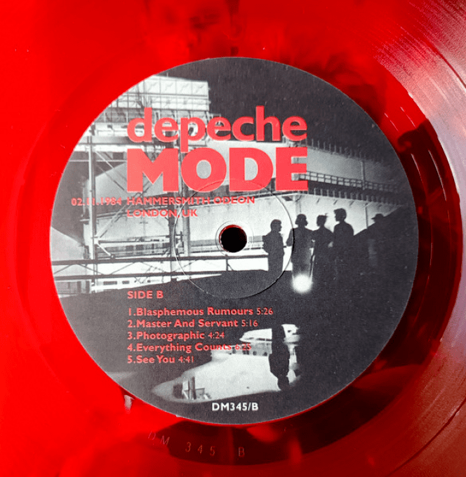 Depeche Mode - Hammersmith London 1984 [Red Vinyl]