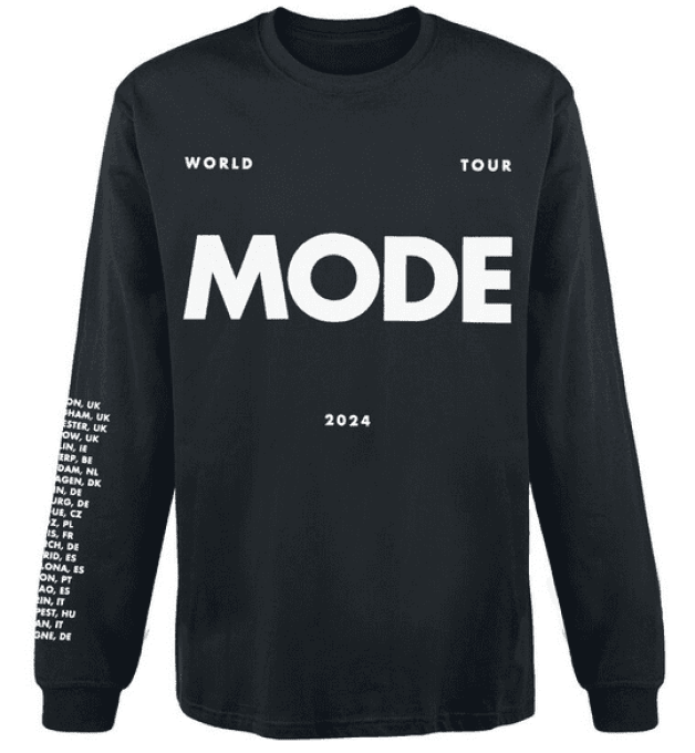 T-shirt Depeche Mode: World Tour 2024 - Soldes