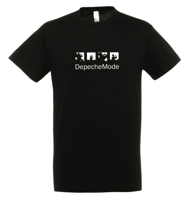 T-shirt Depeche Mode: World In My Eyes (homme - noir)